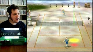Crow Plays Hot Shots Tennis (Playstation 2)