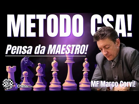 The CSA Method: The Strategic Key to Growing in Chess | FM Marco Corvi