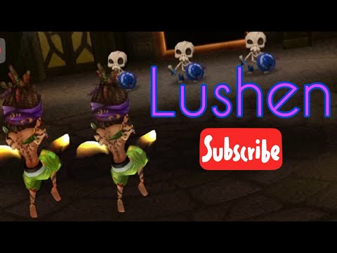 Summoners War !!INSANE!!  Double Lushen Trouble