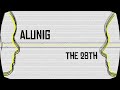 The 28TH - Alunig (Official Lyric Video)