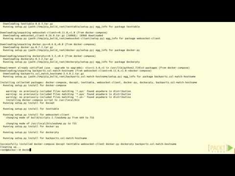 Docker for Web Developers Tutorial Orchestrating Containers with Docker Compose | packtpub com