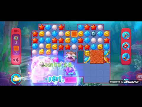 Fishdom Hard level 5193. NOboosters