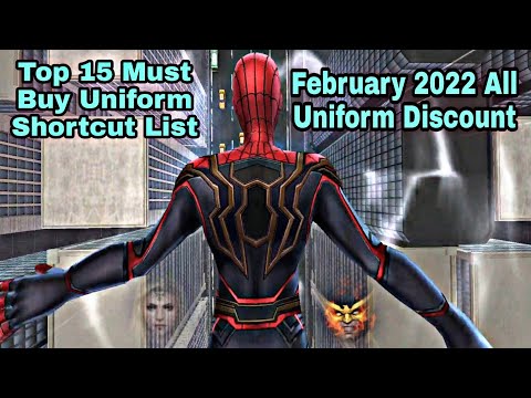 Top 15 Must Buy Uniform Shortcut List On February 2022 All Uniform Discount - Marvel Future Fight