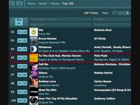 Pink Fluid ft. Monica Harem - To The Club (Pagani & Zattini vs. Martignani Rmx) MOLTO Rec.