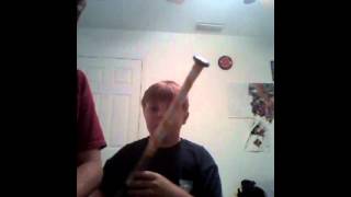 How to tape bats (double diamond)