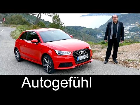 Audi A1 Sportback Facelift FULL REVIEW test driven 2016 - Autogefühl