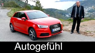 2016/2015 Audi A1 (Sportback) Facelift test driven FULL REVIEW - Autogefühl