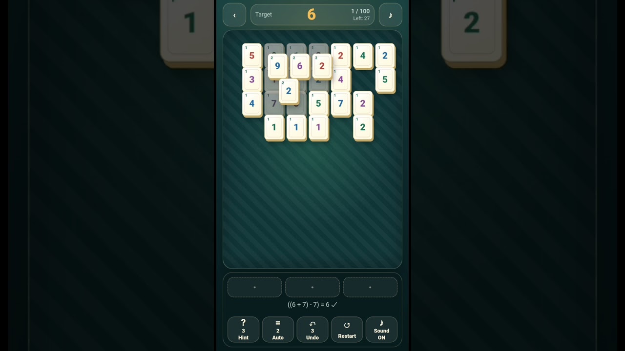 Number Mahjong Match short gameplay video showcase