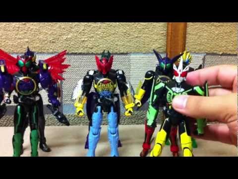 Kamen Rider OOO COMBO CHANGE SERIES 01-08