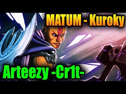 Arteezy ft Cr1t- vs MATUMBAMAN ft KuroKy - Who Got GOOD FORM - Dota 2