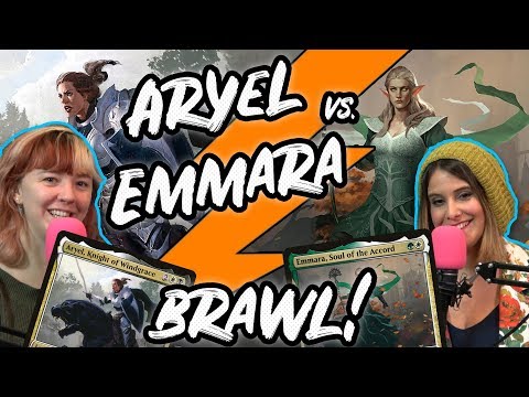 Emmara vs. Aryel 1v1 Brawl Battle! | Magic the Gathering (MtG( Live Gameplay
