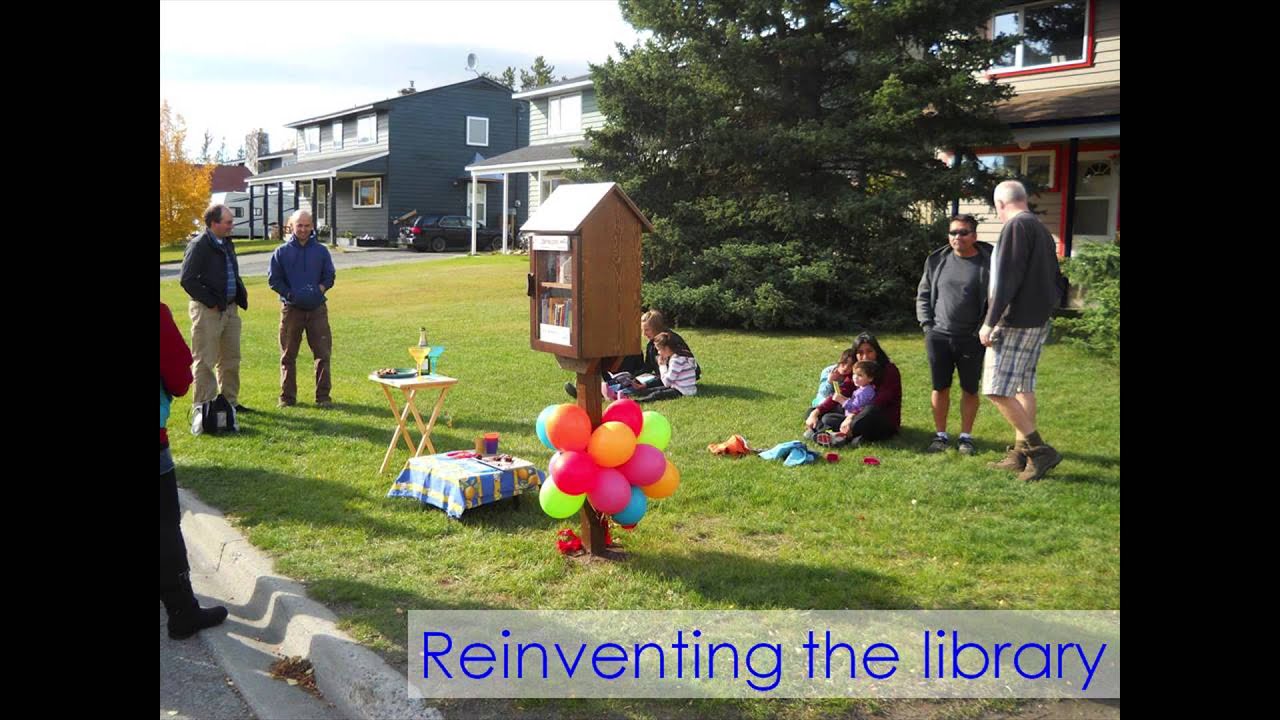 Little Free Libraries: a community's mini-agora: Janet Clarke at TEDxWhitehorse