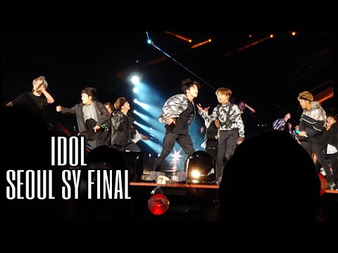 BTS - Idol close up in SEOUL SPEAK YOURSELF FINAL 191027