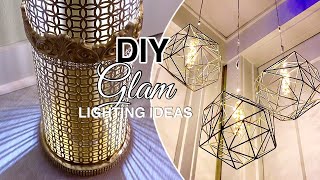 AMAZING LIGHTING IDEAS WITH FRUIT BOWLS, HOOPS AND MORE! GLAM LIGHTING IDEAS TO TRYOUT!