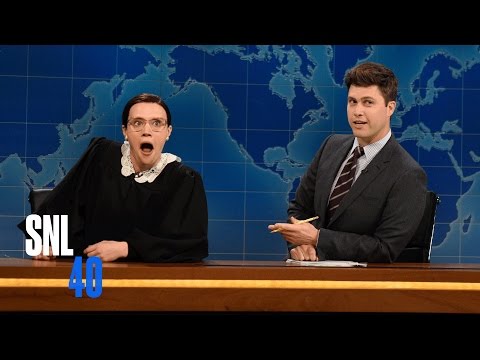 Weekend Update: Ruth Bader Ginsburg on Marriage Equality - SNL