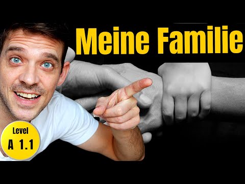 How to call family members and relatives in German | My Family