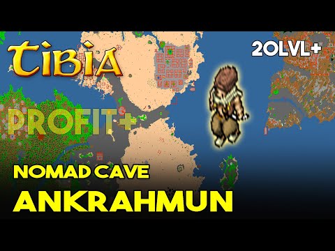 PROFIT - Tibia - Nomad Cave - Ankrahmun - Arito's Task Quest