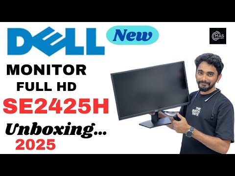 DELL MONITOR 24" SE2425H FHD | unboxing | 2025