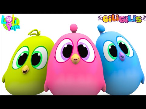Giligilis – Kinderspielplatz & Rutsche – Bunte Bälle |  Cartoons Und Babylieder |  Lolipapi – Kleink
