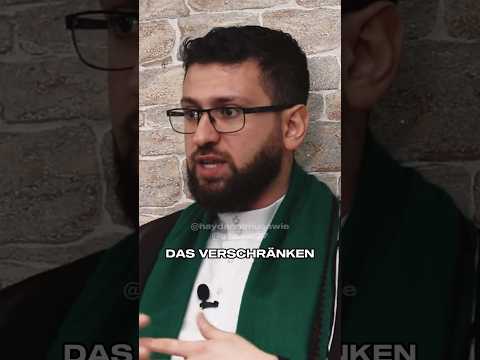 Why do Muslims cross their arms during prayer? #islam #prayer #omar #khalif #viral #foryou