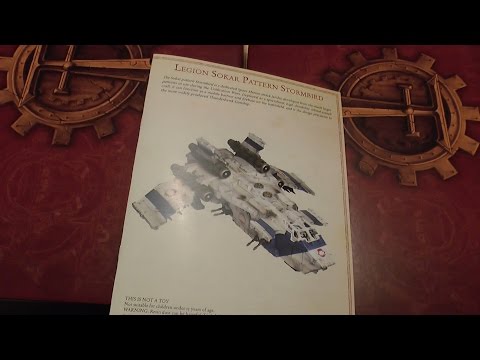 Sokar Pattern Stormbird - Unboxing (WH40K)