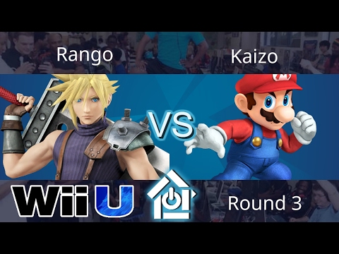 Gwinett Brawl 4/8/17  - Rango (Cloud) vs Kaizo (Mario) - Smash 4 Round 3