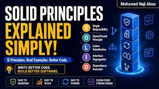 SOLID Principles Explained in 8 Minutes | Real-Life Examples for Beginners | OOP Design Principles