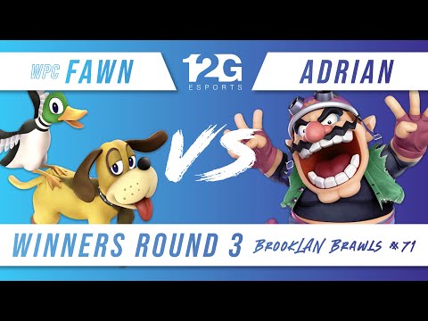 BrookLAN Brawls 71 - WPC | Fawn (Kazuya, Duckhunt) vs. Adrian (Wario) - Winners Round 3