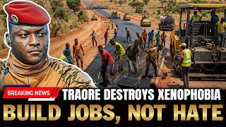 IBRAHIM TRAORE SHOCKS Africa: “Build Roads, Not Hatred” — Burkina Faso’s Youth Lead the Way