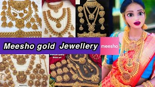 Meesho gold plated jewellery // Good plated jewellery haul // Fabulous store