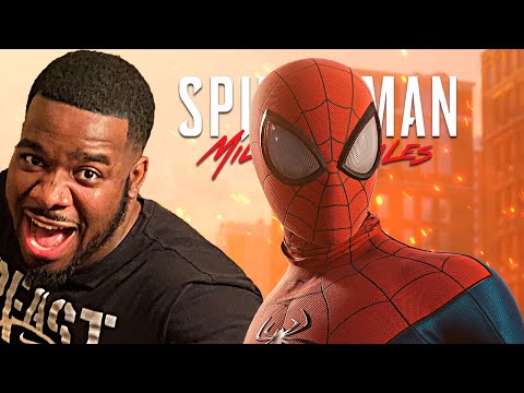 Spideman's Uncle Omg! Spider-Man Miles Morales Gameplay Walkthrough Part 2 (PS5)