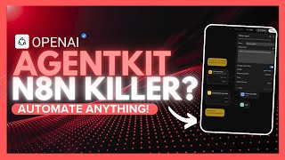 OpenAI NEW Agent Builder: Easily Create AI Agents That Can Automate Anything! n8n Killer? (Agentkit)