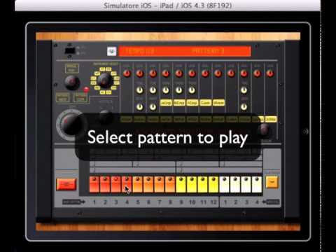 EGDR808 Drum Machine - Manual Play mode