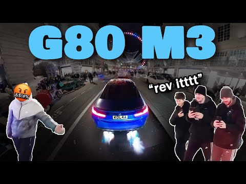 LOUDEST G80 M3 TERRORISES Central LONDON | POV & 360 Drifts and Flames 🔥• Valvetronic S58 Sound
