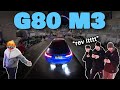 LOUDEST G80 M3 TERRORISES Central LONDON POV 360 Drifts And Flames Valvetronic S58 Sound