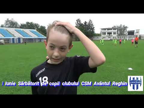 1 Iunie sărbătorit de copii clubului CSM Avântul Reghin
