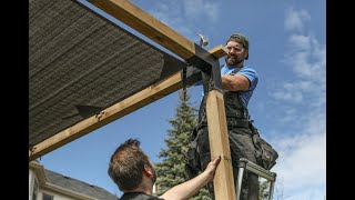 Here’s How to Build a Pergola in One Hour