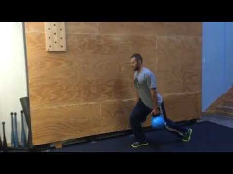 Stability WOD: Part 6 of 7 Inline Lunge Progressions