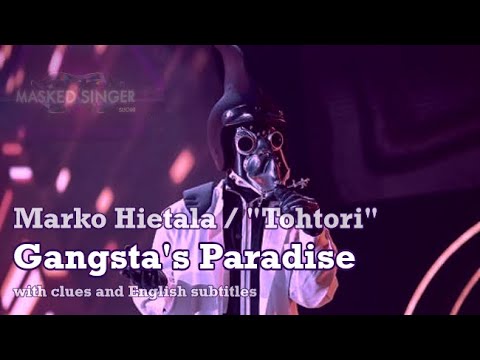 Marko Hietala: Gangsta's Paradise (with English subtitles) - Masked Singer Suomi