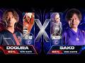 SF6 DOGURA Elena Vs SAKO Ingrid FULL GAMEPLAY Street Fighter 6