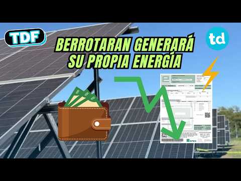 ☀️ Berrotarán apuesta a la energía solar: construirá un parque que reducirá el costo de la luz