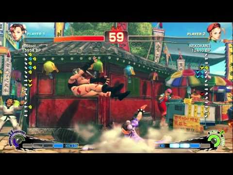 Misse [Cammy] vs ex6tool [Chun] SSF4 Japanese Online Ranked Matches - TRUE-HD