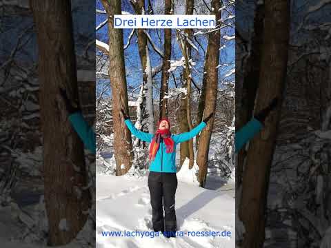 Lachyoga-Übung: Drei Herze Lachen