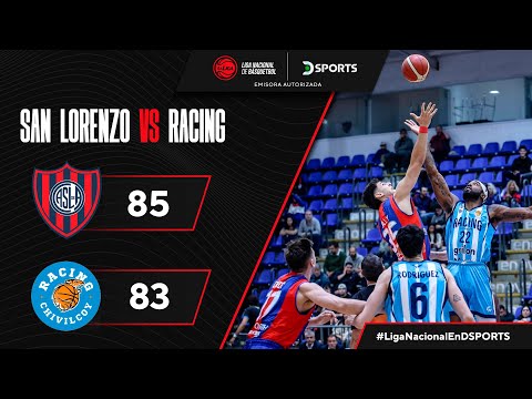 ENORME TRIUNFO de #SANLORENZO frente a #RACING | San Lorenzo 85–83 Racing | Resumen