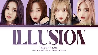 Download lagu AESPA (에스파) - ILLUSION (Color Coded Lyrics Eng/Rom/Han/가사) mp3 Download lagu AESPA (에스파) - ILLUSION (Color Coded Lyrics Eng/Rom/Han/가사) mp3