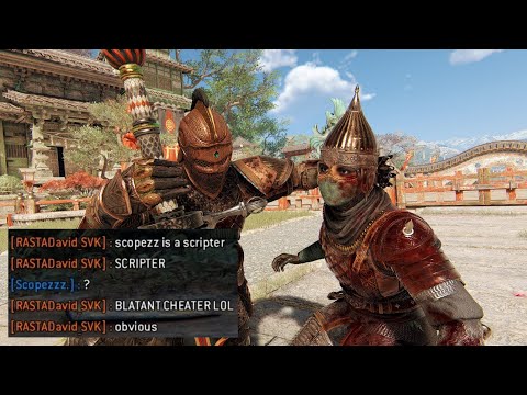 Salty Afeera thinks I'm CHEATING lol - Warmonger Duels - For Honor