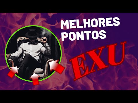 PONTOS DE EXU 🤍💙 OS MELHORES PONTOS DA UMBANDA