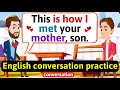 Practice English Conversation (Family life - My parent's love story) Improve English Speaking Skills