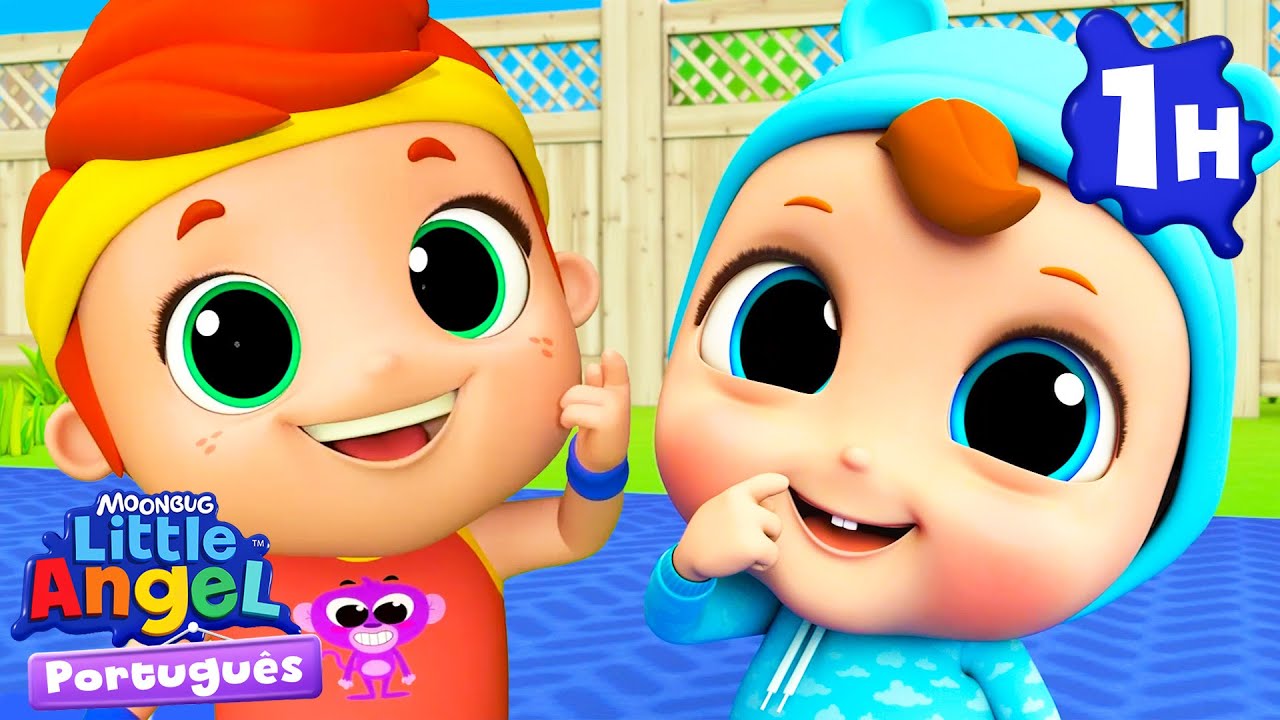 Cabeça, Ombro, Joelho e Pé! | 1 HORA DE LITTLE ANGEL BRASIL! | Músicas Infantis em Português