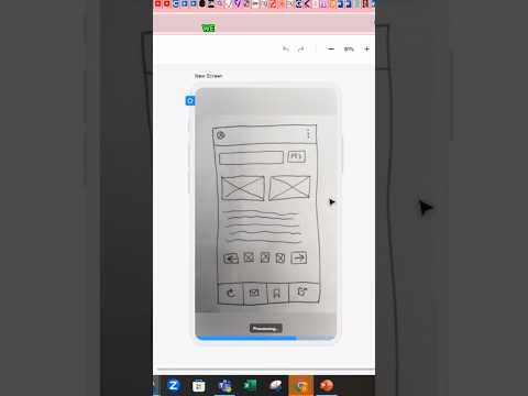 Convert your sketches to UI Designs with Uizard